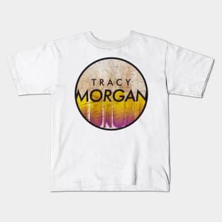 Tracy Morgan - VINTAGE YELLOW CIRCLE Kids T-Shirt